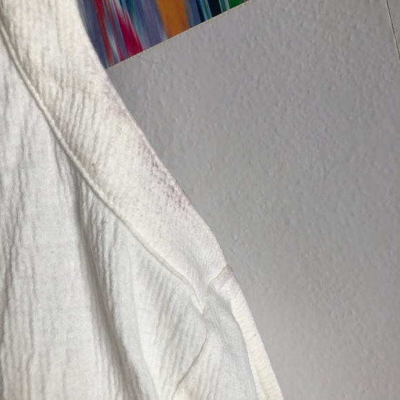 🦋 3/$15 Others Follow crop halter top white - Picture 7 of 8